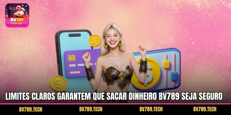 Limites claros garantem que sacar dinheiro BV789 seja seguro