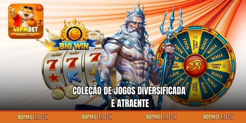 Coleção de Jogos Diversificada e Atraente